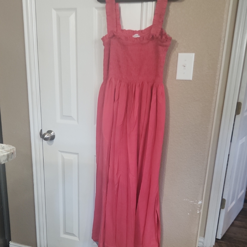 Calvin Klein Collection Pink Maxi Dress